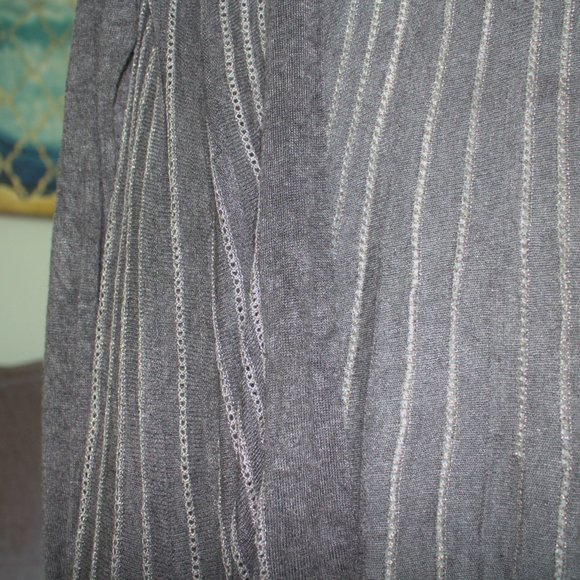 Cato Long Sleeve Sweater | Open Faced Cardigan - Picture 4 of 6